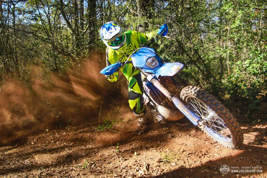 Photo action enduro  avec 300 TM 2016 