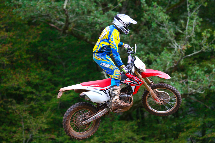 test Honda CRF 450 R enduro 2015