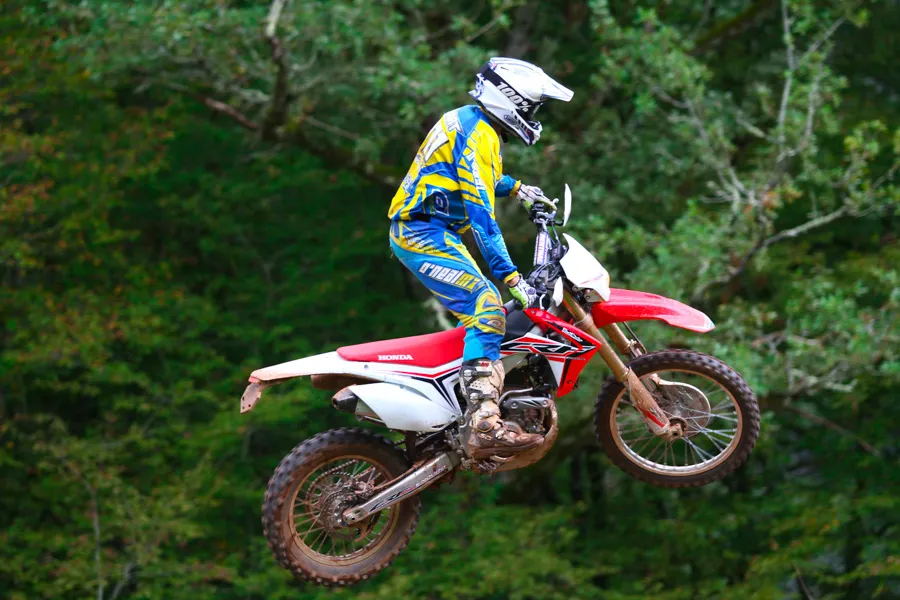 test Honda CRF 450 R enduro 2015