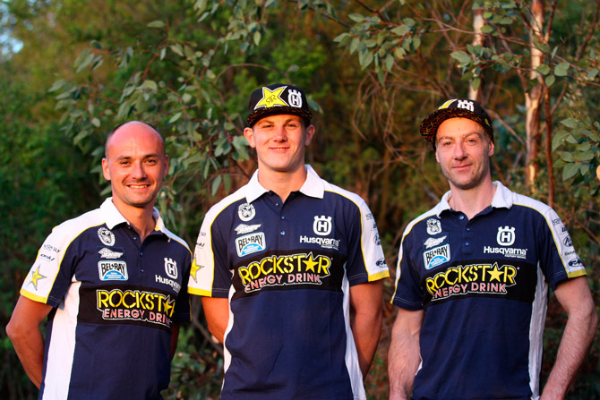 Graham Jarvis Billy Bolt Holzl Husqvarna Factory Racing Extreme Enduro Team