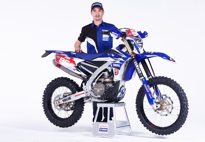 christobal guerrero pilote du Team Yamaha racing enduro 2 christobal guerrero 450 WRF