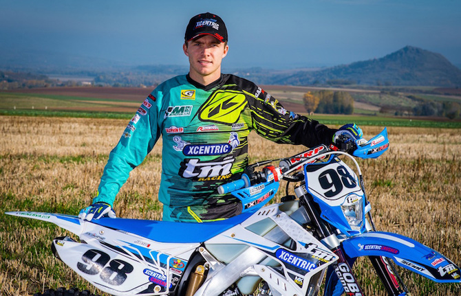 Léo Le Quéré vise le titre en Espoir au guidon de la 125 TM le quere TM enduro