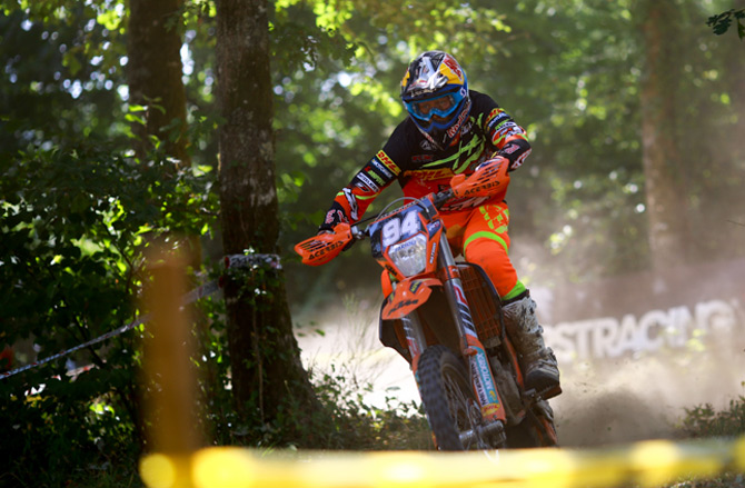L'officle KTM Nathan Watson s'impose en E1 pour son premier France nathan watson 250 exc f ktm