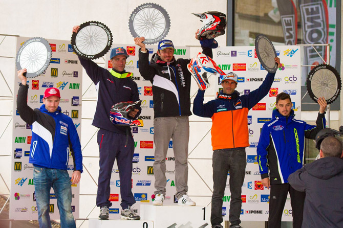 Le poidum de cette première journée du Trèfle Lozérien 2016 j1 podium trefle lozerien 2016 j1