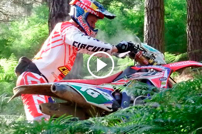 video enduro gp espagne j2