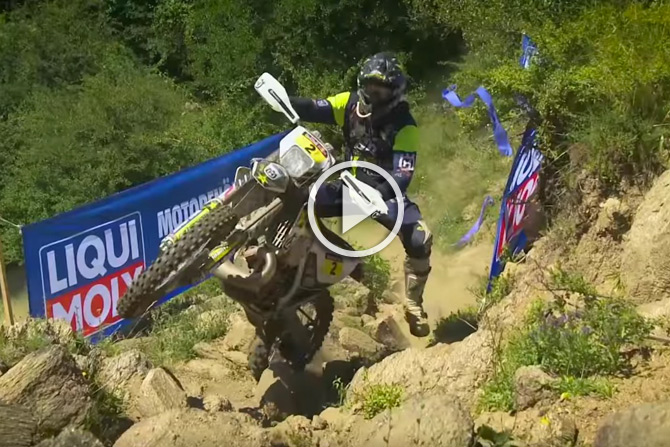 Graham Jarvis le vainqueur de la Romaniacs 2016 video hard enduro 2016