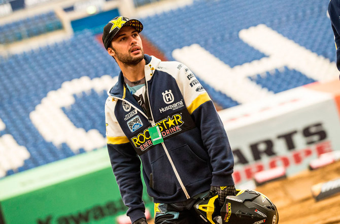 Christophe Charlier abondonne le MXGP pour passer à l'EnduroGP Christophe Charlier pilote husqvarna
