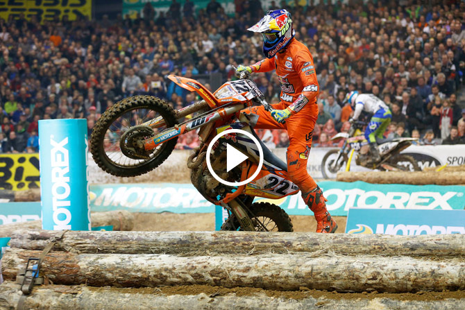 Jonny Walker 3ème au provisoire après ce GP d'Allemagne video super enduro 2017 rd2