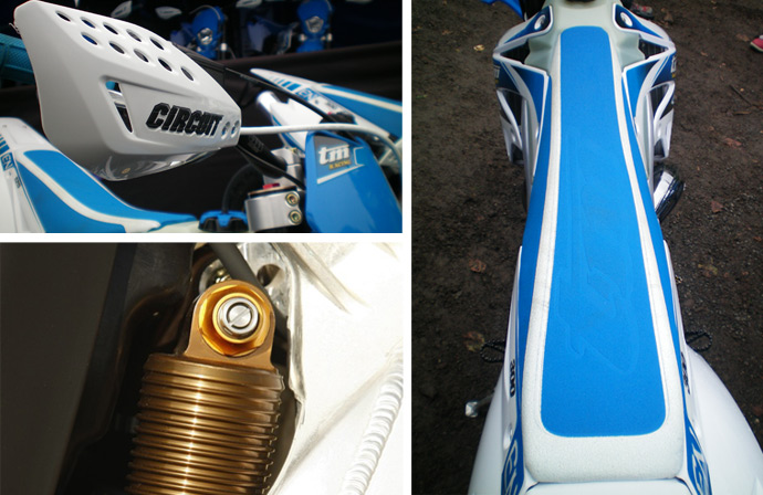 quelques détails significatifs des TM 2014 TM racing 2t 2014