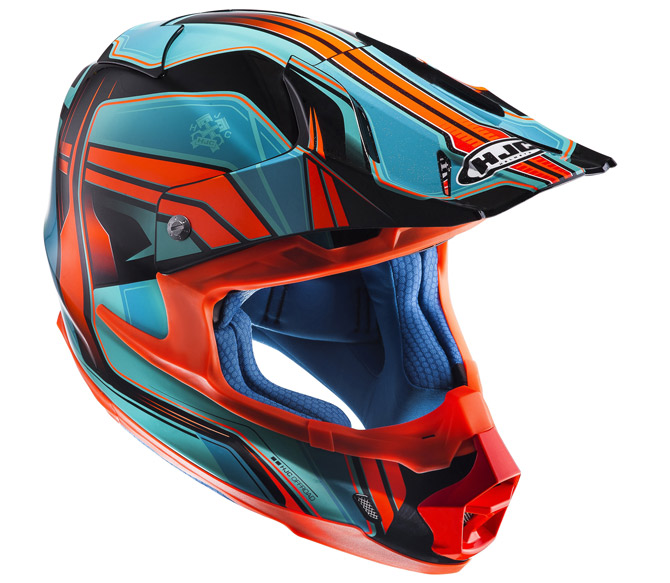 casque moto hjc FX CROSS PISTON MC4 3