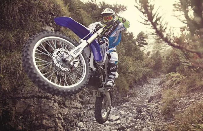 photo enduro moto Yamaha 250 WR-F