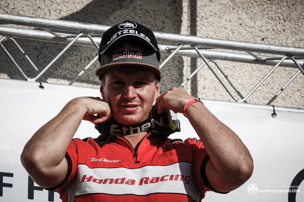 Giacomo Redondi pilote enduro Honda Red Moto 2016