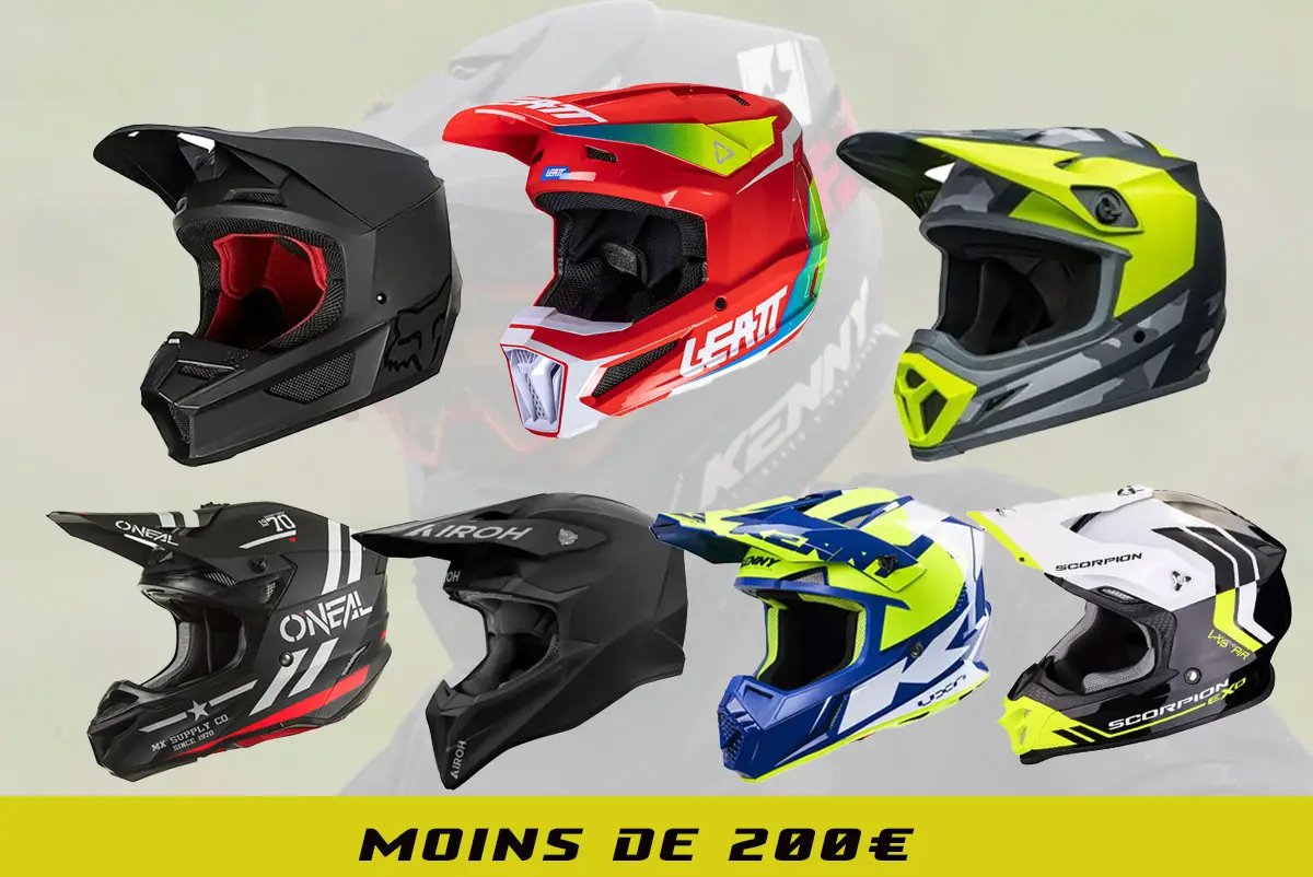 casques motocross enduro