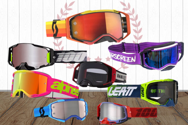 7 masques cross et enduro
