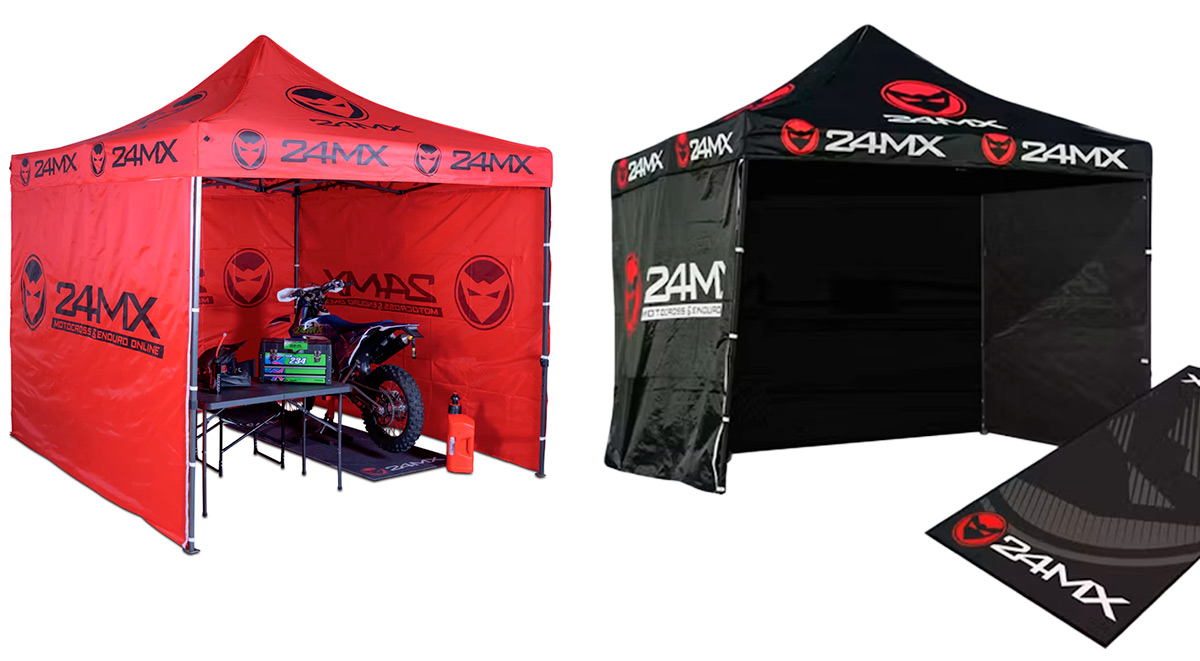 Red or black paddock tent 24mX