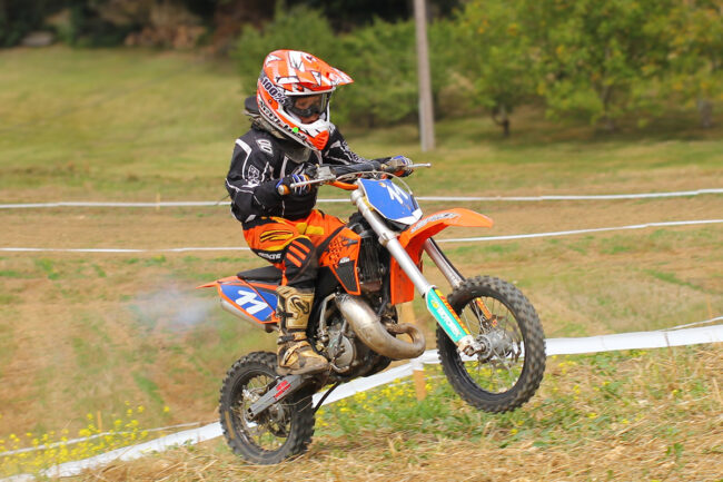 enfant moto de cross