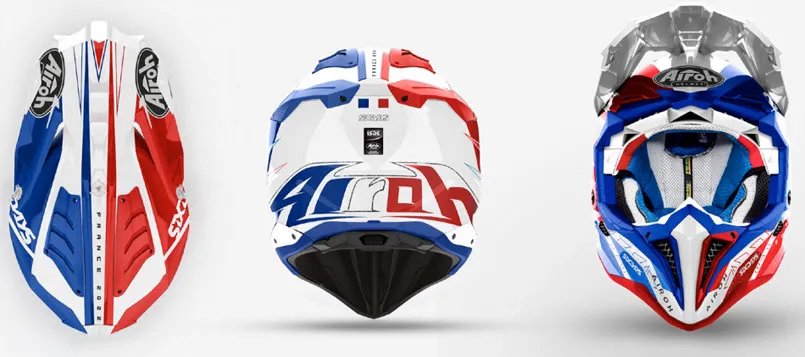 Acheter casque airoh aviator 3 ISDE France 2022
