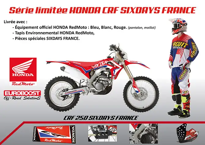 HONDA CRF 250 SIXDAYS FRANCE