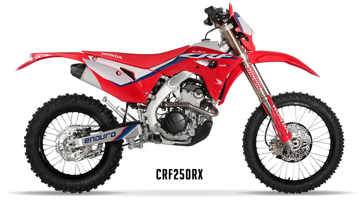 Honda CRF 250RX red moto 2021