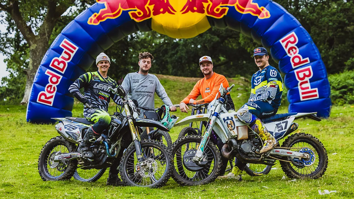 VTT moto enduro redbull hardline 2025