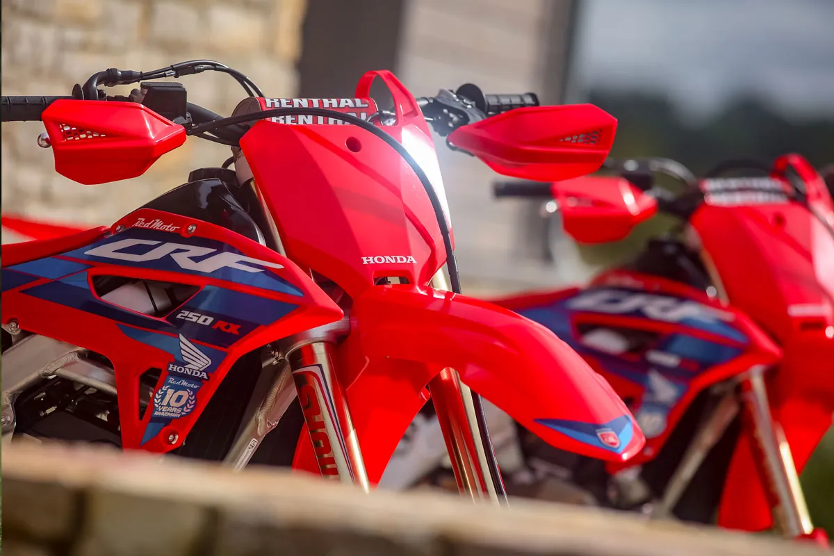 motos HONDA CRF cross country 2024 2