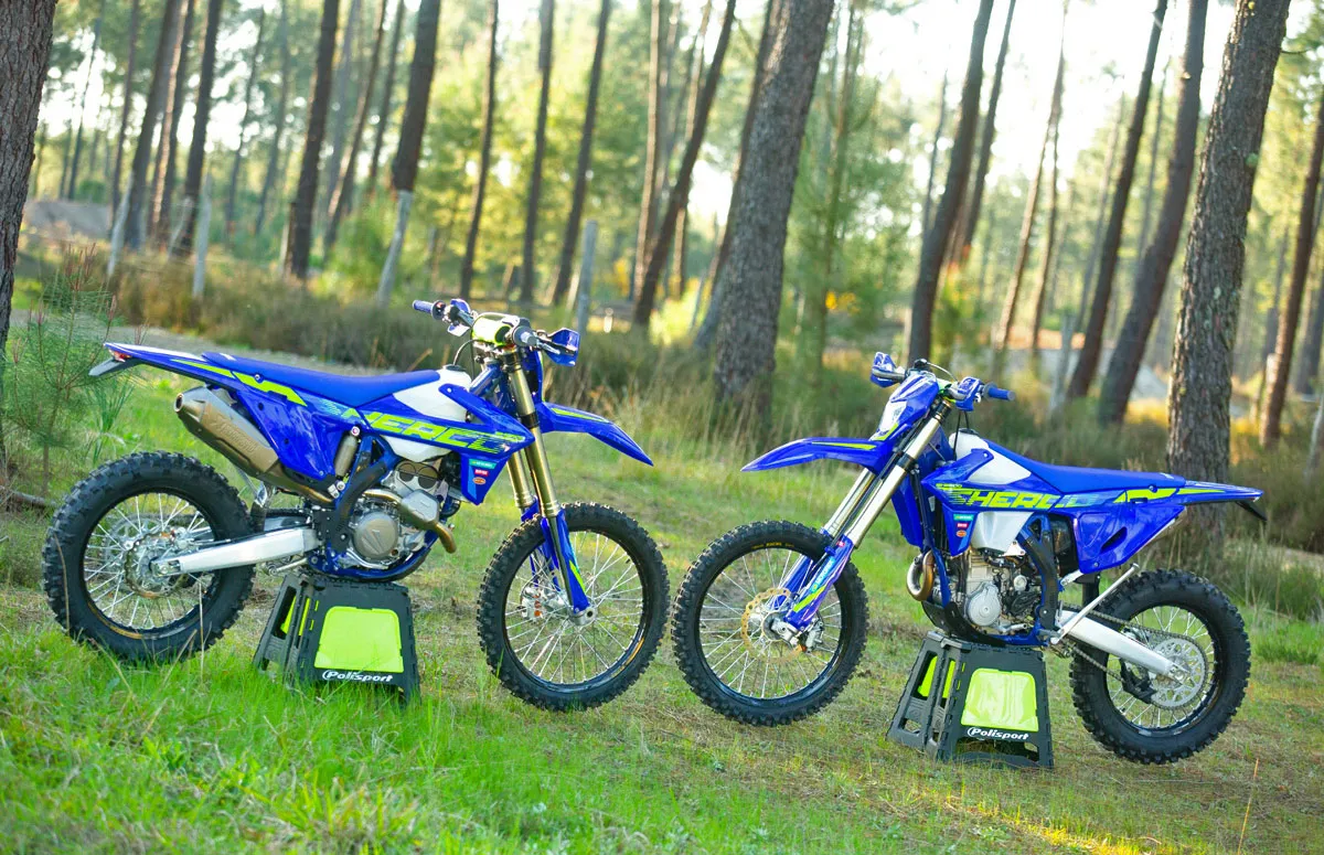 motos sherco 4T 2026 enduro