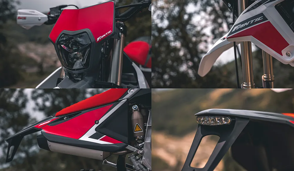 phare 125 enduro Fanctix XE 2021