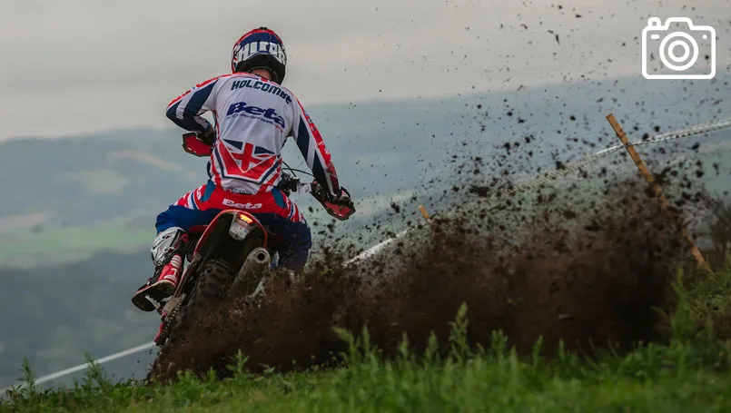 Steve Holcombe pilote BETA enduro ISDE Puy-en Velay