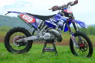 La Yamaha 250 YZ Enduro de Simon Romieu