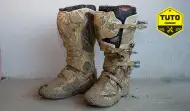 Tuto : Comment nettoyer ses bottes motocross / enduro ? Tuto : Comment nettoyer ses bottes motocross / enduro ?