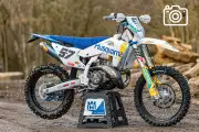 Zoom sur l'Husqvarna TE 300 i Zoom sur l'Husqvarna TE 300 i