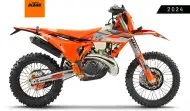 KTM 300 EXC HARD ENDURO 2024 : ready pour le franchissement KTM 300 EXC HARD ENDURO 2024 : ready pour le franchissement