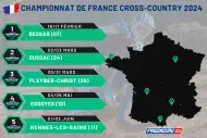 Calendrier championnat de France de Cross-Country 2024 Calendrier championnat de France de Cross-Country 2024