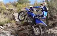 Cody Webb au guidon d'une YZ 250X en 2025 pour le hard enduro