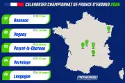 Calendrier championnat de France enduro 2026 Calendrier championnat de France enduro 2026