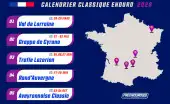 Calendrier 2026 des Classiques enduro 