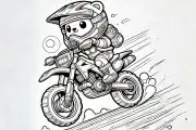 Des coloriages moto qui vont faire craquer vos enfants ! Des coloriages moto qui vont faire craquer vos enfants !
