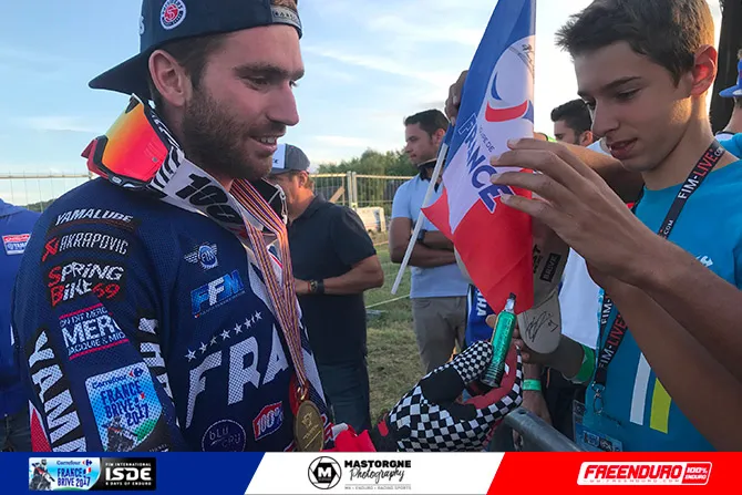 Loic larrieu champion ISDE 2017