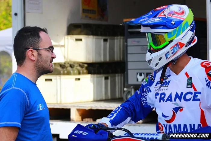 Fabine Vinel et son pilote : Marc Bougeois