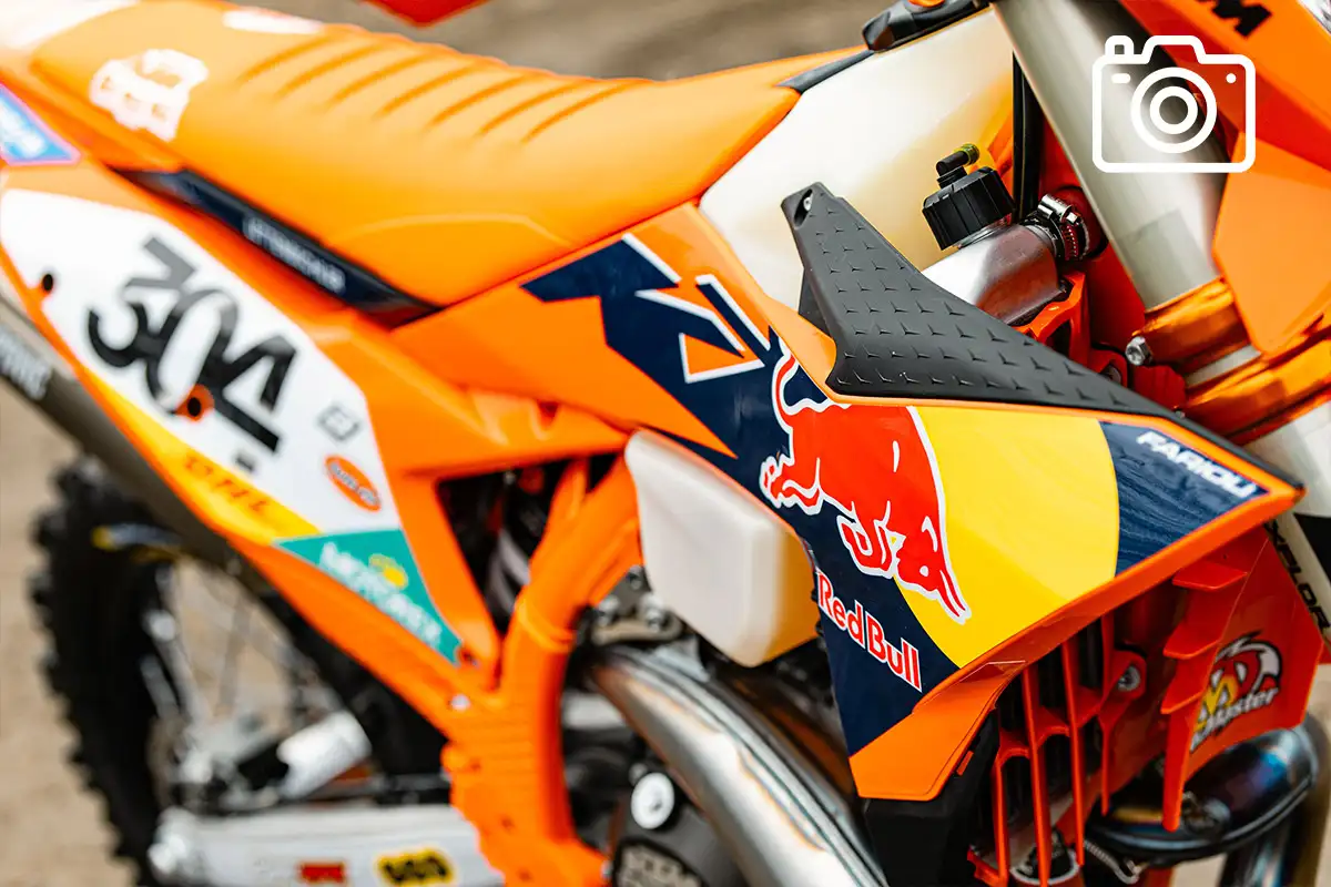 KTM 300 EXC TBI 2026 de Manuel Lettenbichler