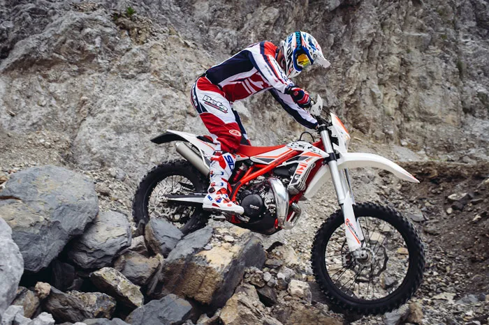 En franchissement la Xtrainer est une des motos les plus facile du marché Test Freenduro : Beta Xtrainer 2016