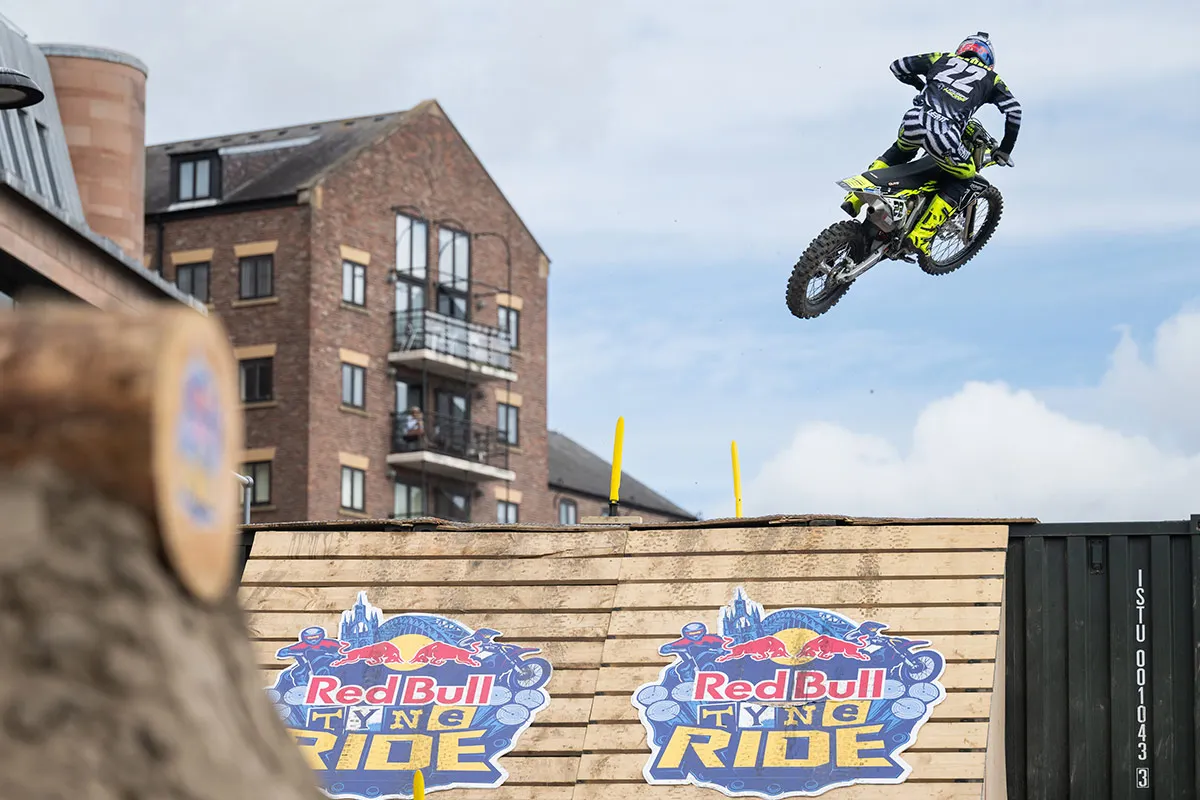 jonny walker triumph enduro UK tiny ride