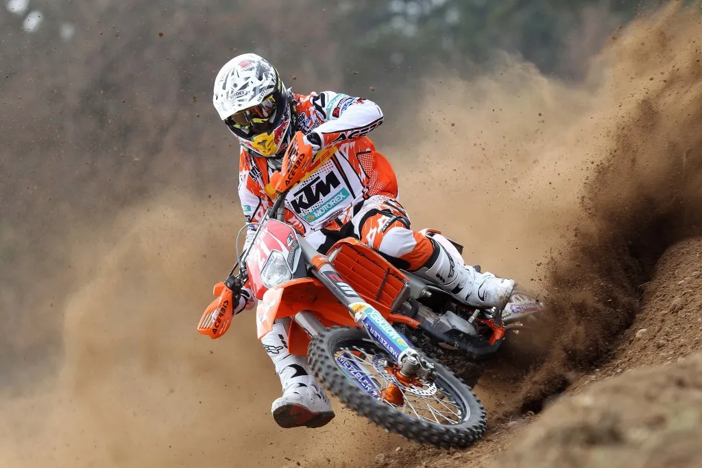 KTM 450 exc f 2012 -Johnny AUbert