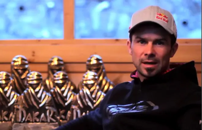 cyril despres entrainnement dakar
