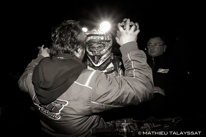 Beaucoup d'émotion pour l'arrivée des pilotes TM Racing TM racing enduro