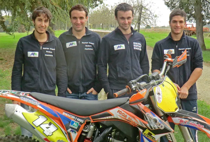 Team enduro Aquitaine 2013 Team enduro Aquitaine 2013