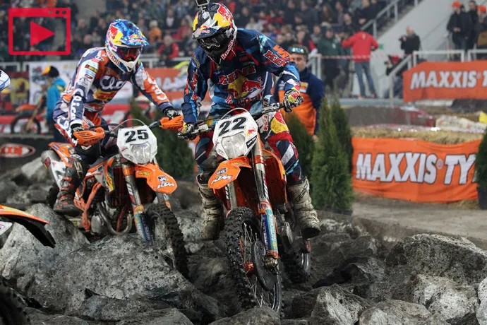 Johnny Walker et Ivan Cervantes Super Enduro Pologne 