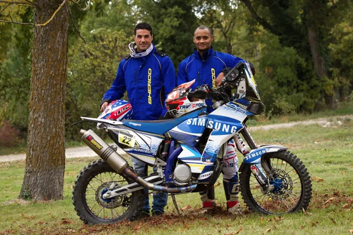 Joan Pedrero Garcia et Alain Duclos Team Sherco rallye Dakar 2013