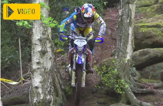 David Knight  pilote moto Sherco enduro
