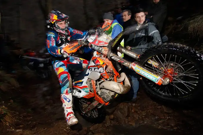 Jonny Walker second de l'Hell's Gate, n'a rien pu faire pour inquiéter Jarvis Jonny Walker